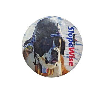 Slopewise St Bernard Pin Steamboat Springs Ski Patrol Safety Campaign